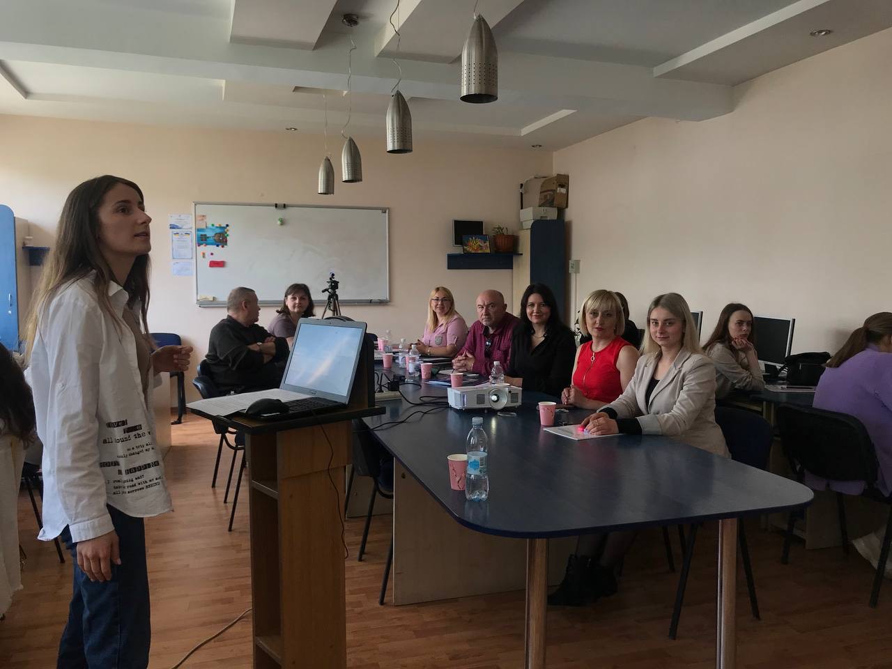 Ірина Пітушевська презентує бакалаврську роботу